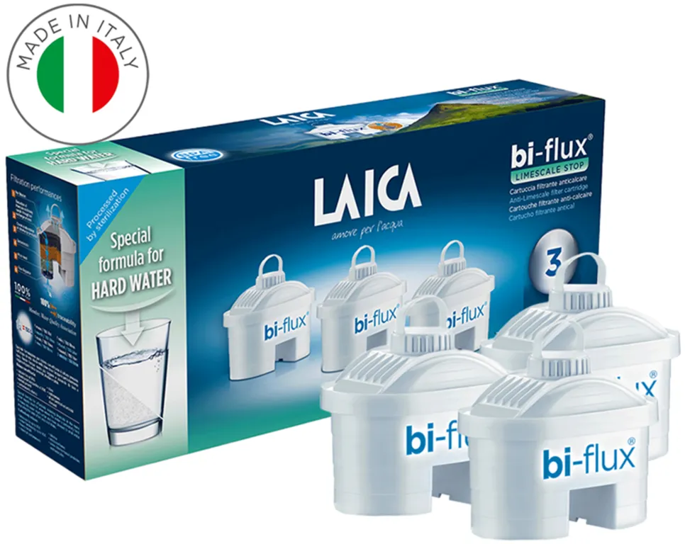 Laica H3M Bi-Flux Filtračná patróna proti vodnému kameňu, 3 ks
