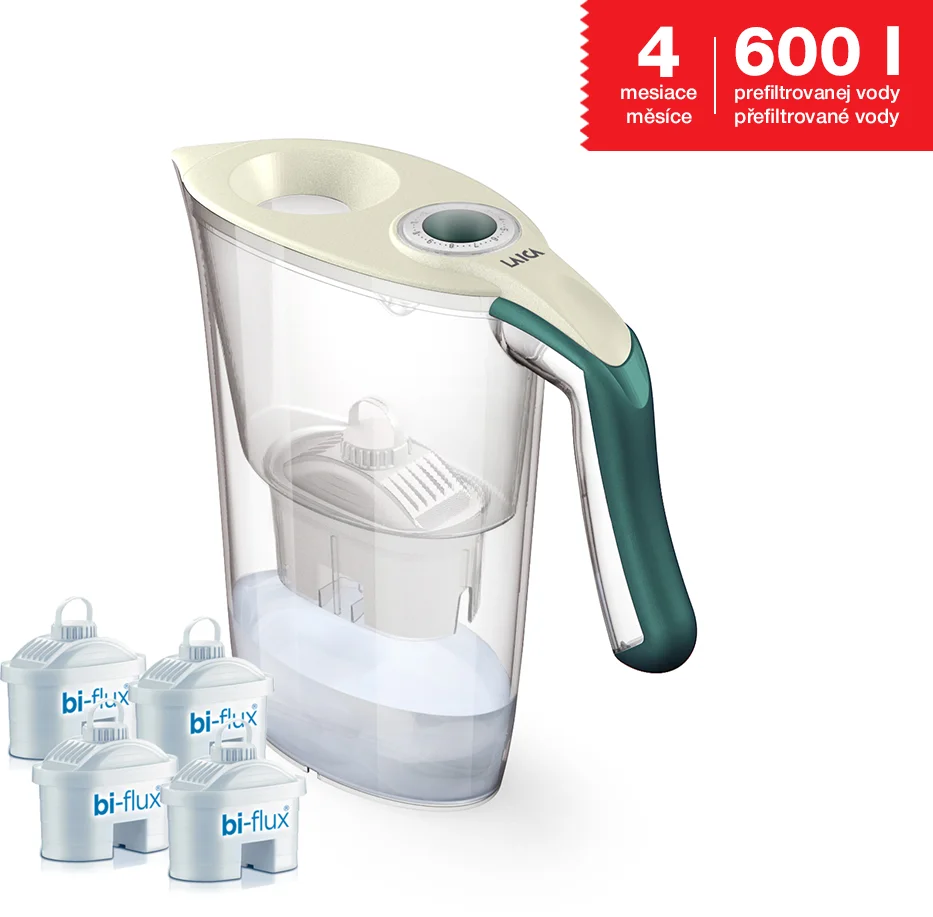 Laica J9064A1 Sada filtračnej kanvice Tosca + 4 filtre