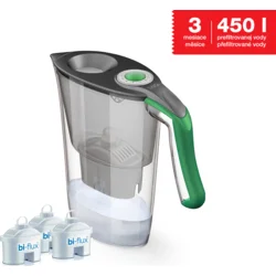 Laica J9086A1 Set filtračnej kanvice Lucia +3 filtre Bi-flux, zelená