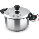 Lamart LT1206 Kastról so sitkovým vekom STRAIN, 5,8 l