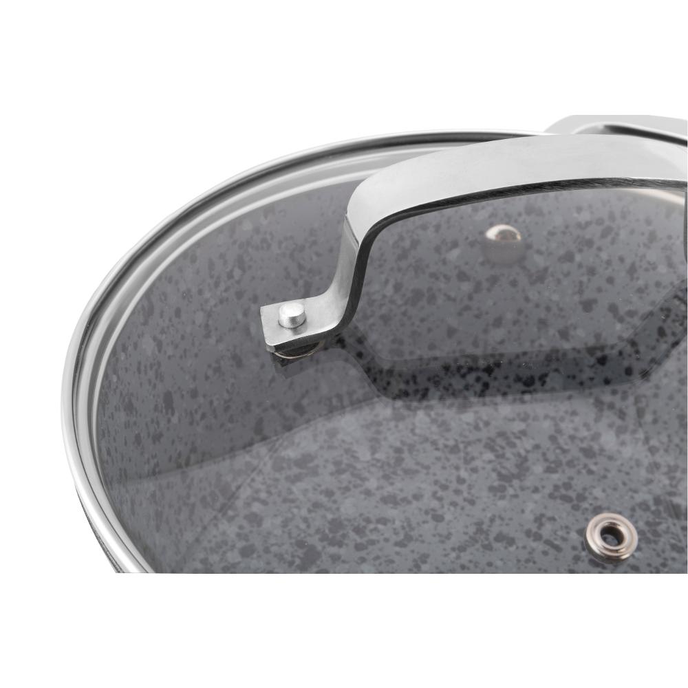 Lamart LT1252 Kastrol s poklicí GRANIT, 18 cm