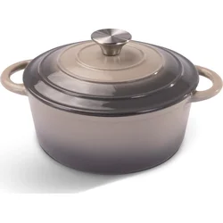 Lamart LT1301 Liatinový hrniec so smaltovaným povrchom IRON, 22 cm