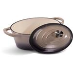 Lamart LT1305 Liatinový hrniec so smaltovaným povrchom IRON, 28x22 cm