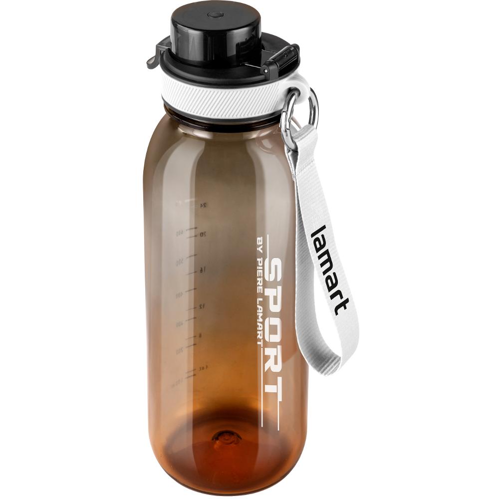 Lamart LT4075 Športová fľaša FIT 1l, bielo-oranžová