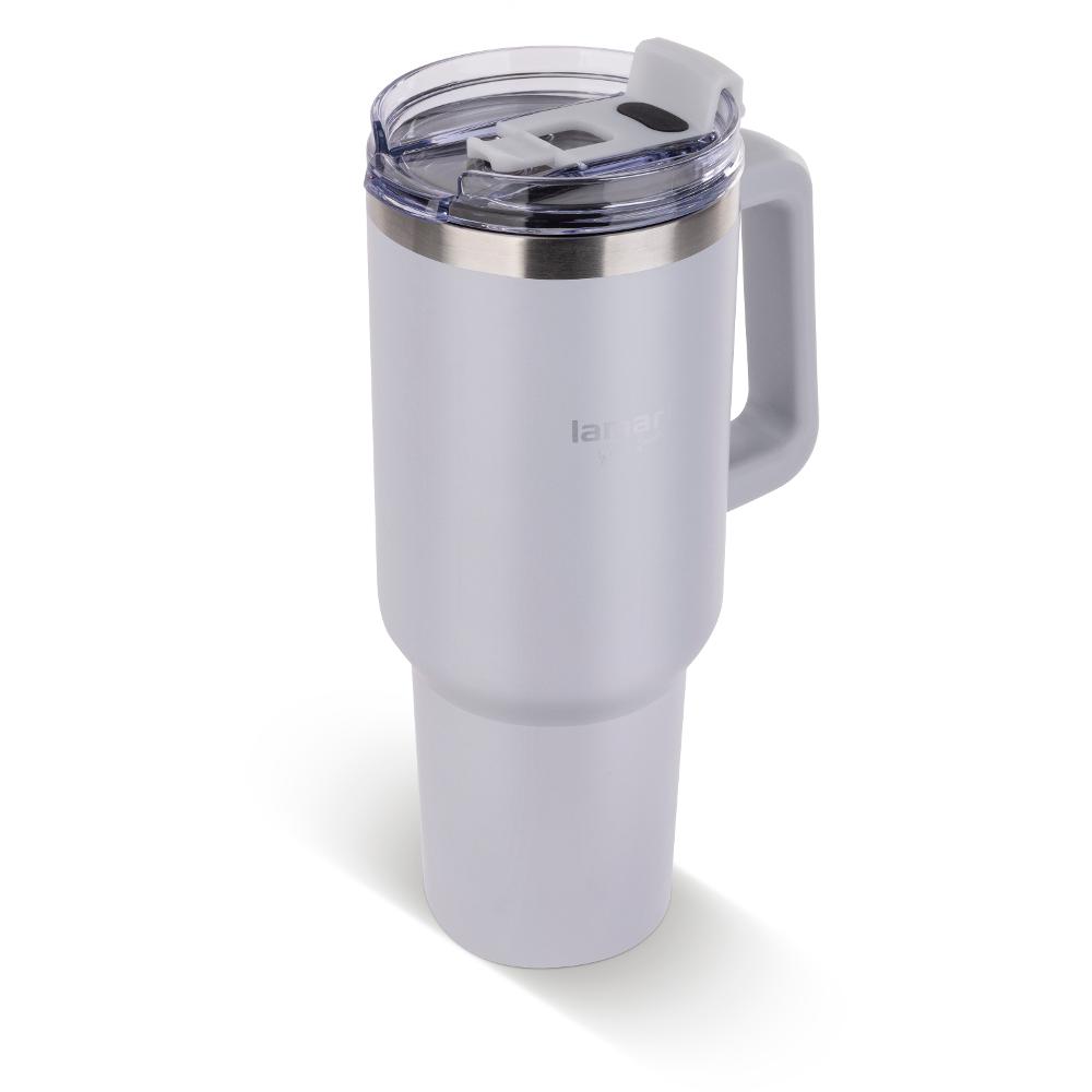 Lamart LT4086 Termohrnček HUGE 1,2 l, krémový