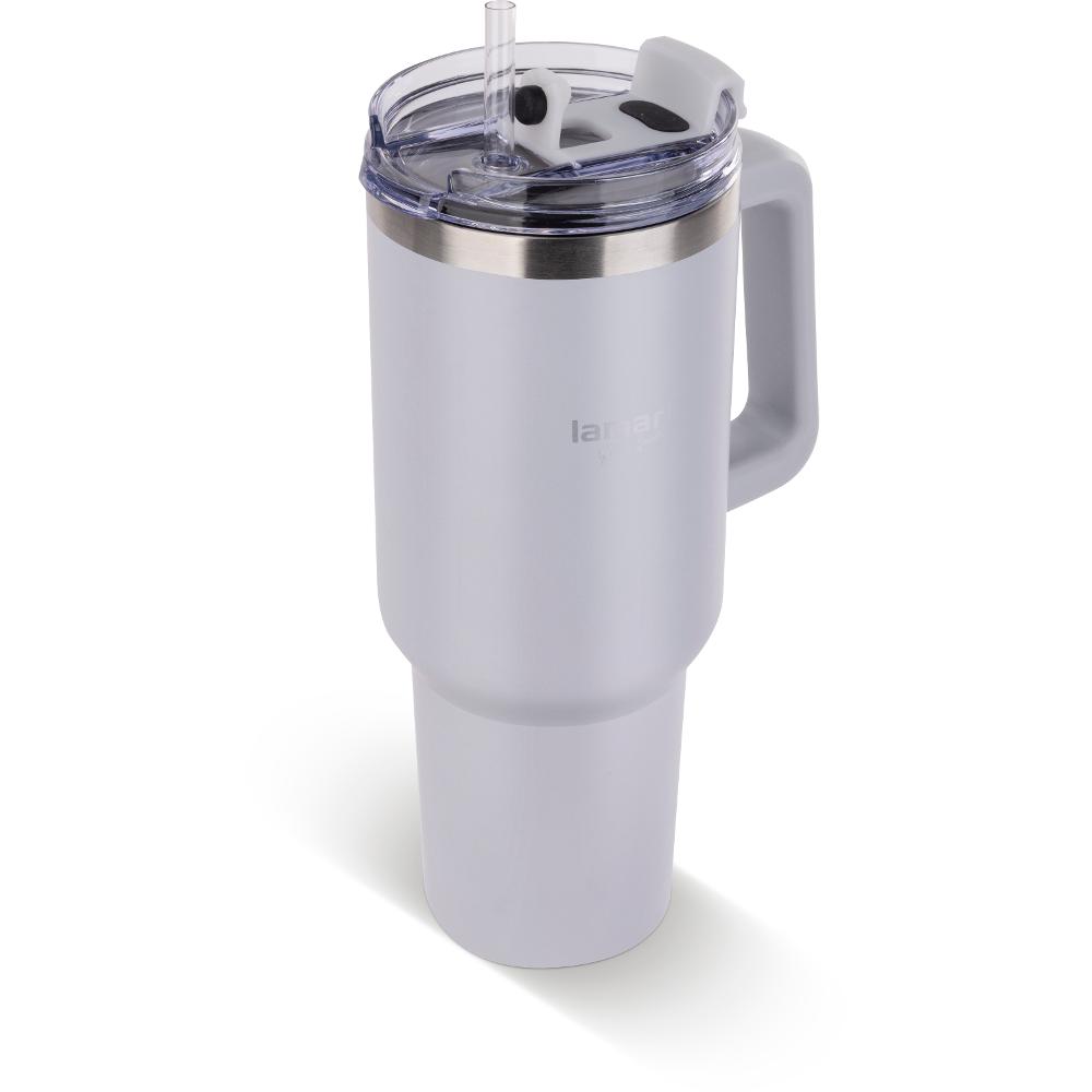 Lamart LT4086 Termohrnček HUGE 1,2 l, krémový