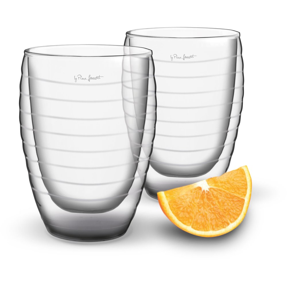 Lamart LT9013 2-dielna súprava termo pohárov JUICE VASO, 370 ml