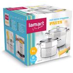 Lamart LTSS2417 Nerezový hrniec na cestoviny PASTA, 8 l