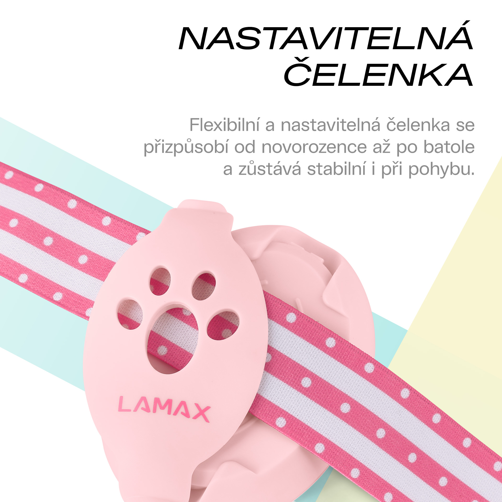 LAMAX BabyMuffs1 Pink