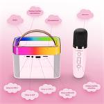 LAMAX KaraokeKid1, bluetooth reproduktor a mikrofón, ružový