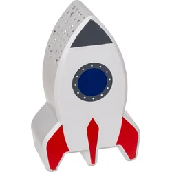 Lampička s hvězdným projektorem Raketa