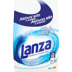 Lanza Fresh&Clean na bílé prádlo 6,3 kg / 90 pracích dávek 5900627074888 - Prací prostředky