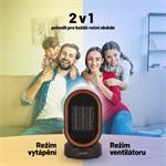  Lauben Desk Fan&Heater 2in1 600BB - teplovzdušný ventilátor 2v1, 600W