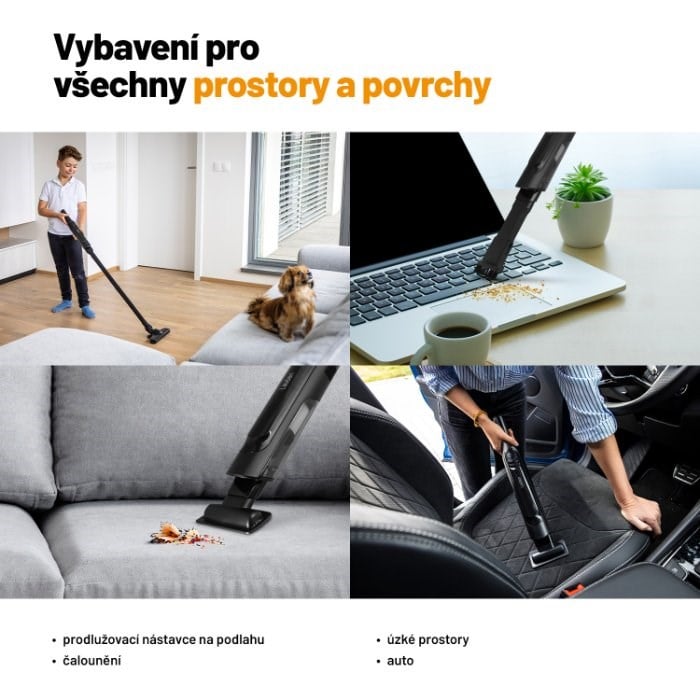 Lauben Hand Vacuum 2in1 120BC - ruční vysavač 2v1