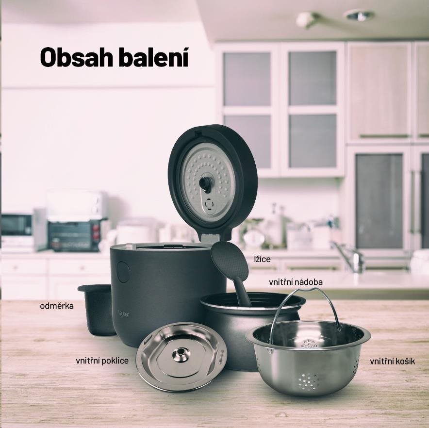 Lauben Low Sugar Rice Cooker 1500AT (4260645680197) TSBOHEMIA.SK