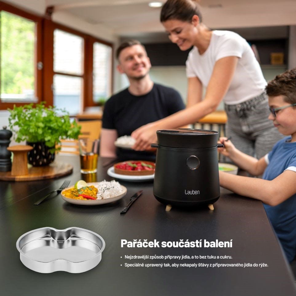 Lauben Multifunction Rice Cooker 1500BW - rýžovar