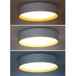 LED osvetlenie s diaľkovým ovládaním Larios White, 48W, 3360lm, 39cm, zmena chromatickosti, stmievateľné