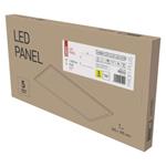 LED panel PROXO 30×60, obdĺžnikový zapustený biely, 19W neutrálny b.