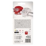 LED predné zadné svetlo na bicykel P3921 na 2× CR2032, 10 lm
