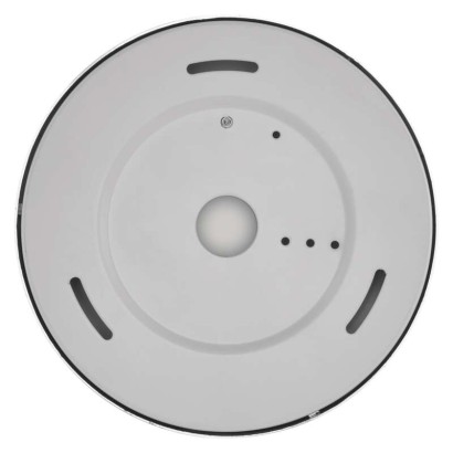 LED přisazené svítidlo NEXXO, kruhové, stříbrné,  12,5W, se změnou CCT