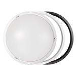 LED přisazené svítidlo ZURI, kruhové černá/bílá 14W teplá bílá