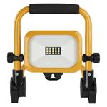 LED reflektor ACCO dobíjací prenosný, 10W, žltý, studená biela