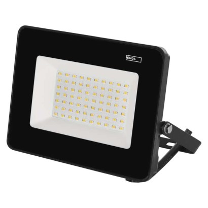 LED reflektor SIMPO 50W, černý, neutrální bílá