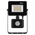 LED reflektor SIMPO s pohybovým čidlem, 20,5W, černý, neutrální bílá
