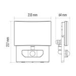 LED reflektor TAMBO s pohybovým čidlem, 51W