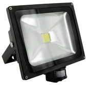 LED reflektor Whitenergy 30W, detektor pohybu, 6000K