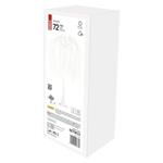 LED stromček, 120 cm, vnútorný a vonkajší, teplá biela