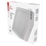 LED svietidlo RUBIC, štvorcové, 24W, neutrálna biela