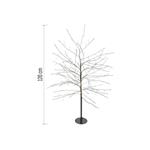 LED svítící stromek, 120 cm, venkovní i vnitřní, teplá bílá, časovač