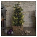 LED svítící stromek, 50 cm, venkovní i vnitřní, teplá bílá, časovač