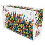 LED vánoční cherry řetěz – kuličky, 30 m, venkovní i vnitřní, multicolor, časovač