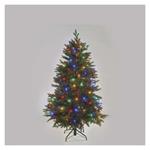 LED vánoční řetěz, 12 m, venkovní i vnitřní, multicolor, časovač