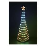 LED vánoční stromek se světelným řetězem a hvězdou, 1,5 m, vnitřní, ovladač, časovač, RGB