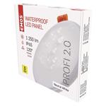 LED vstavané svietidlo VIXXO, okrúhle, biele, 13,5W neutr. b., IP65