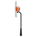 LED vstavané svietidlo VIXXO, okrúhle, biele, 6W neut. Biela, IP65