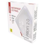 LED vstavané svietidlo VIXXO, štvorcové, biele, 10 W, IP65