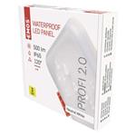 LED vstavané svietidlo VIXXO, štvorcové, biele, 6W neutr. b., IP65