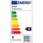 LED žárovka Classic A60 9W E27 teplá bílá - 3Ks v balení