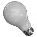 LED žárovka Filament mléčná A60 7,6W E27 teplá bílá