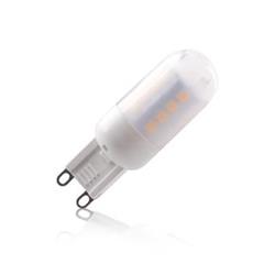 LED ŽÁROVKA OBJÍMKA G9 - 2,2W, 23 LED SMD 3528 (230V) TEPLÁ BÍLÁ
