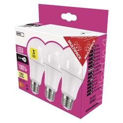 LED žiarovka Classic A60 10,7W E27 teplá biela 3Ks