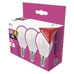 LED žiarovka Classic miniglobe 6W E14 neutrálna biela, 3 ks