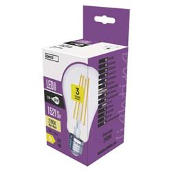 LED žiarovka Filament A67 11W E27 teplá biela