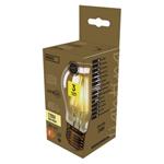 LED žiarovka Vintage A60 4,3W E27 teplá biela