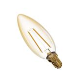 LED žiarovka Vintage Candle 2,1W E14 teplá biela