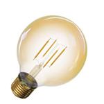 LED žiarovka Vintage G95 4W E27 teplá biela